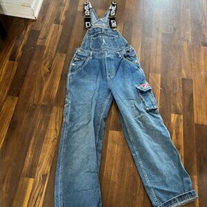 Vintage Fubu cargo overalls